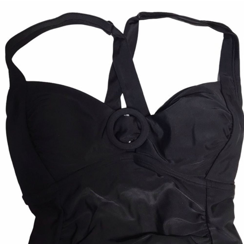 Kona Sol Black One Piece Tie in the Back- Size S